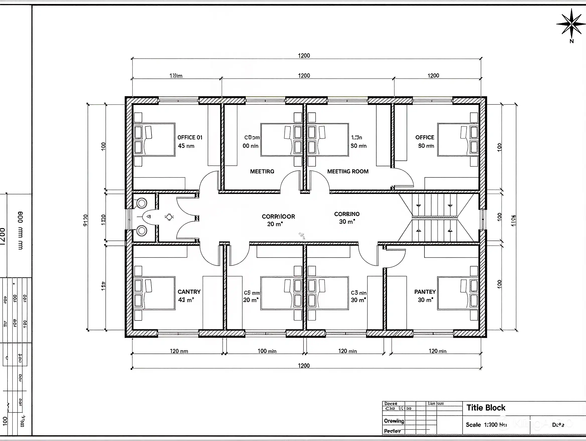 2D CAD drawings verified against Dubai Municipality CAD standards